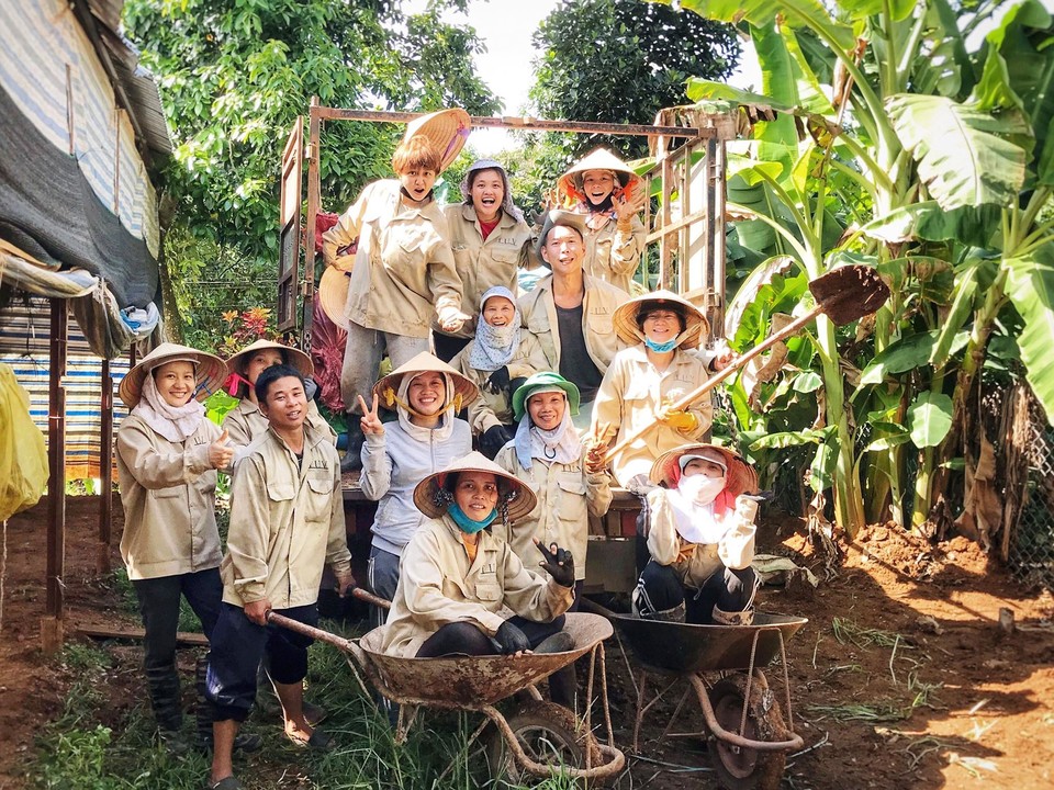 ▲ FUV가 베트남에서의 실습과정에서 제일 중시하는 것은 '신뢰'. 두 농촌에서의 지속가능한 연대를 이루기 위한 첫걸음이기 때문이다. ©FUV