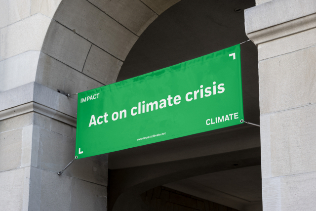 ▲ 소풍벤처스가 올해 내건 'Act on climate crisis'라는 슬로건. ⓒ소풍벤처스